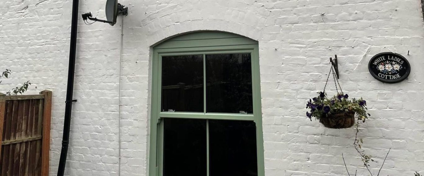 Home Windows Image of windows in sage colour